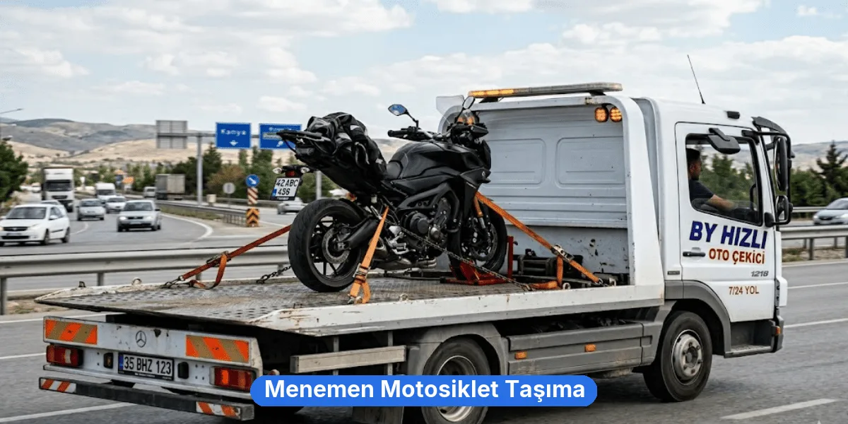 Menemen Motosiklet Taşıma